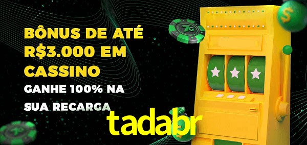 tadabr melhor bônus de depósito